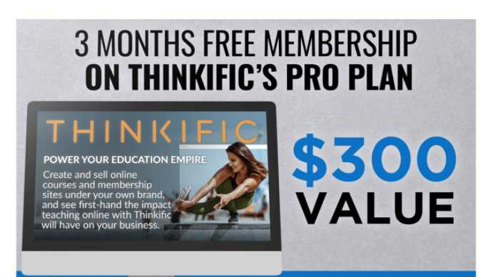 thinkific pro 3 month trial