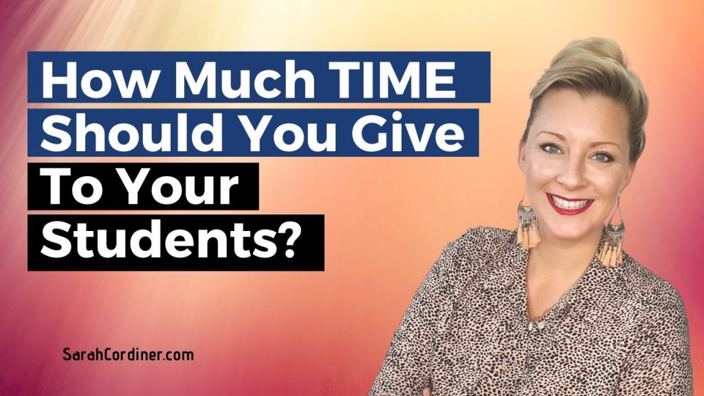 How Much Time Should You Give To Your Customers? - Sarah Cordiner