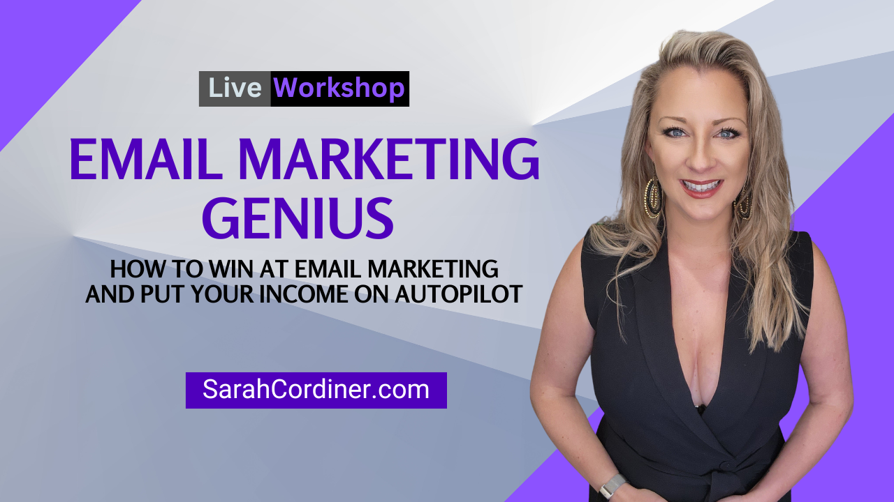 Email Marketing Genius - SarahCordiner.com