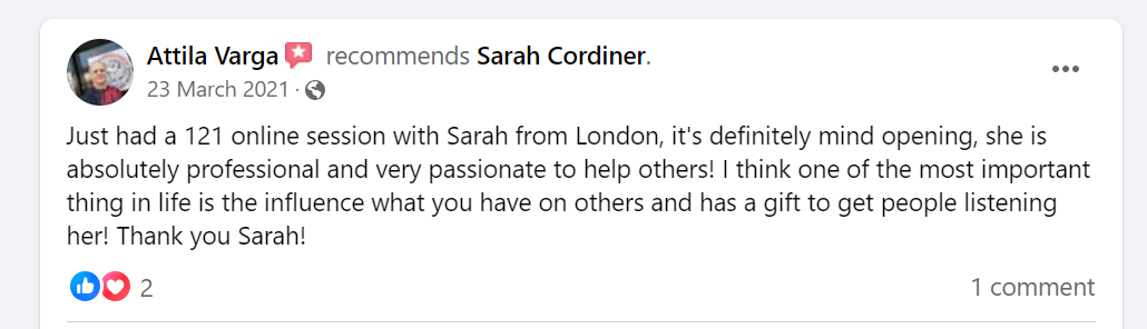 Sarah Cordiner Reviews