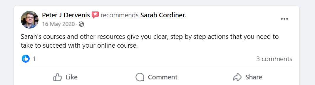 Sarah Cordiner Reviews