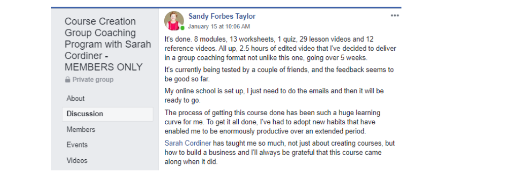 Sarah Cordiner - Reviews