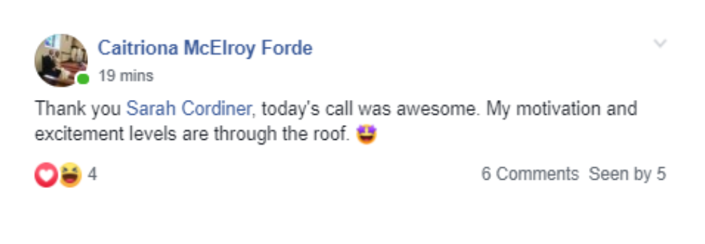 Sarah Cordiner - Reviews