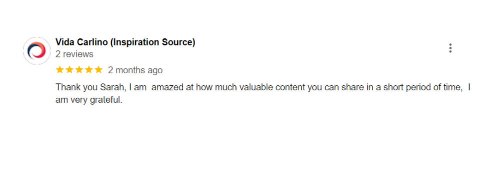 Sarah Cordiner - Reviews