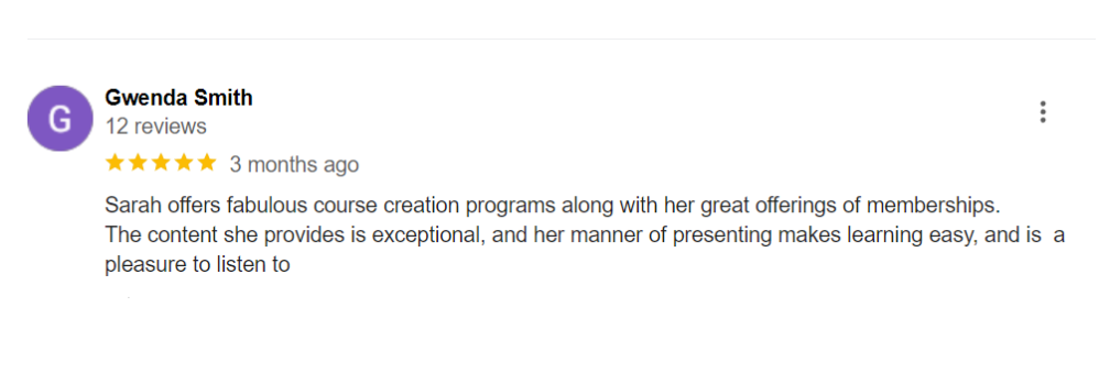 Sarah Cordiner - Reviews