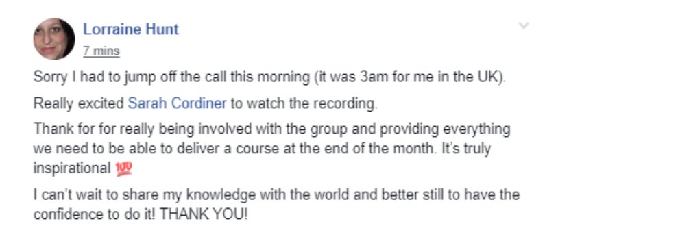 Sarah Cordiner - Reviews