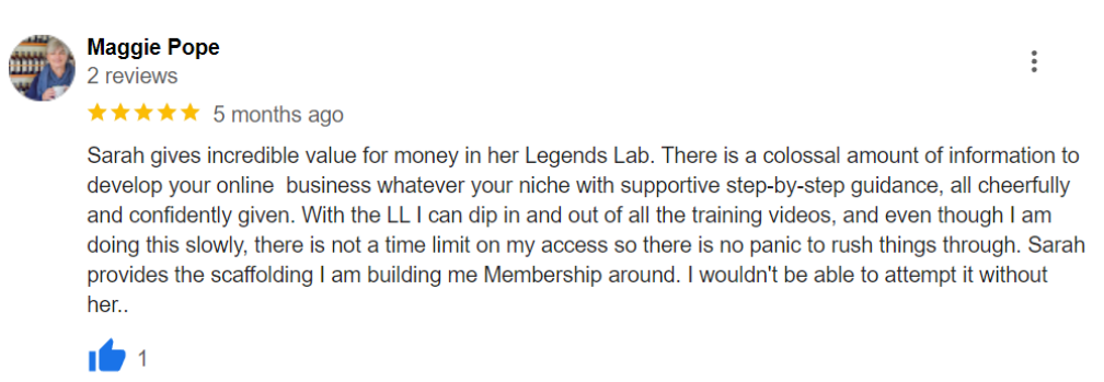 Sarah Cordiner - Reviews