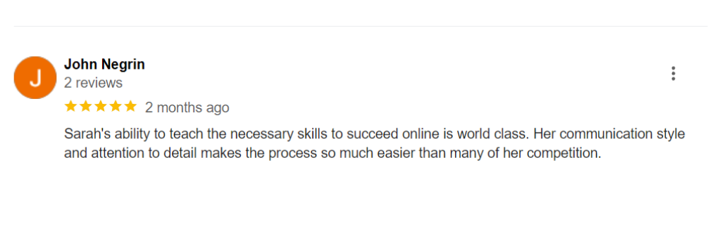 Sarah Cordiner - Reviews