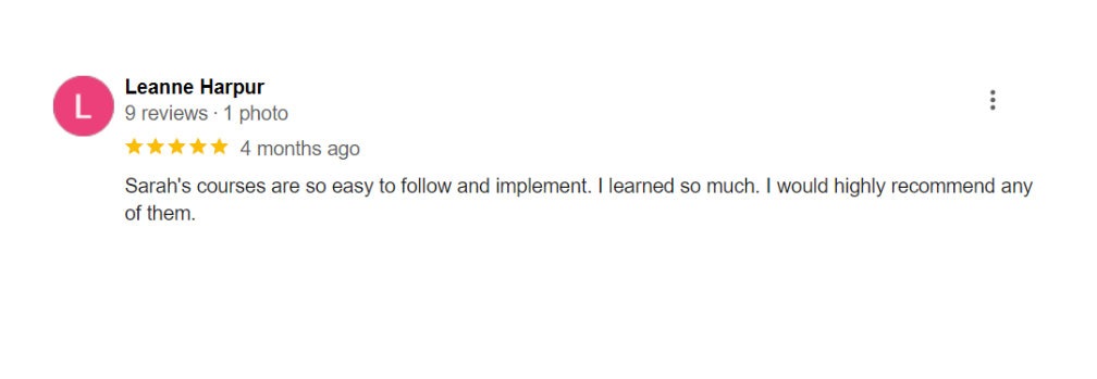 Sarah Cordiner Reviews