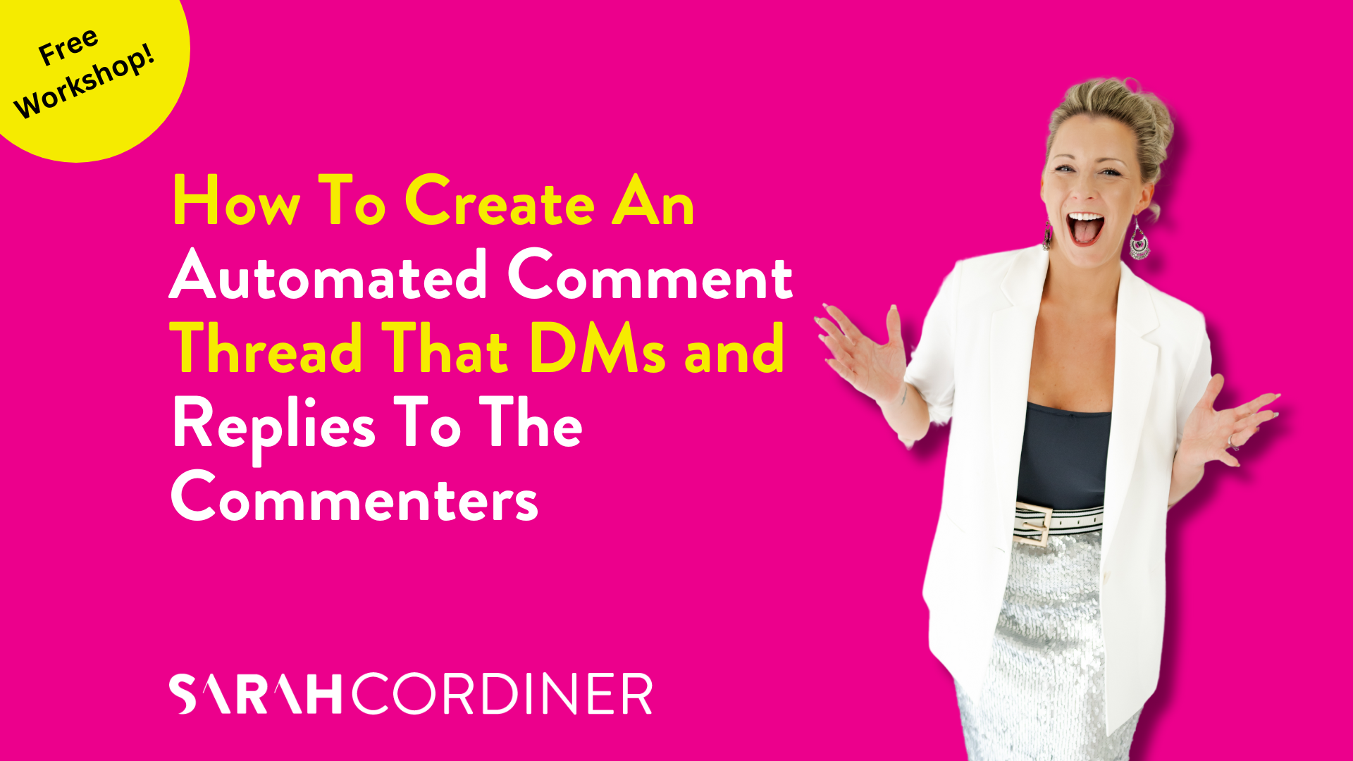How To Create An Automated Comment Thread That DMs and Replies To The Commenters How To Create An Automated Comment Thread That DMs and Replies To The Commenters - sarahcordiner.com