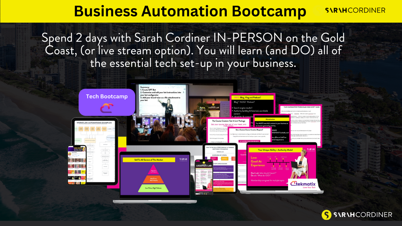 Business Automation Bootcamp