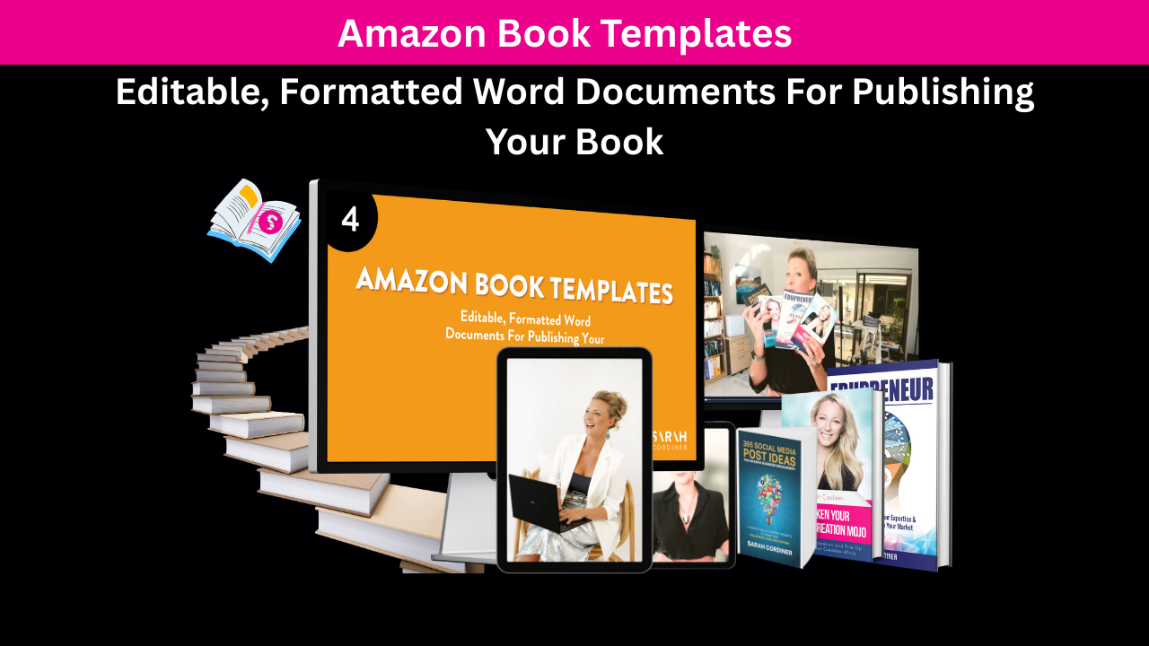 Amazon Book Templates - Editable, Formatted Word Documents For Publishing Your Book Amazon Book Templates - Editable, Formatted Word Documents For Publishing Your Book - sarahcordiner.com