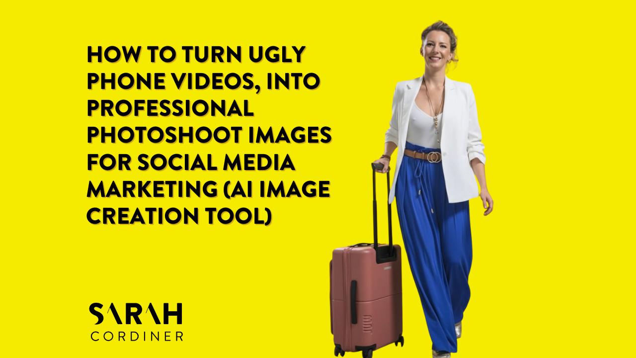 How To Turn Ugly Phone Videos, Into Professional Photoshoot Images For Social Media Marketing (Ai Image Creation Tool) How To Turn Ugly Phone Videos, Into Professional Photoshoot Images For Social Media Marketing (Ai Image Creation Tool) - sarahcordiner.com