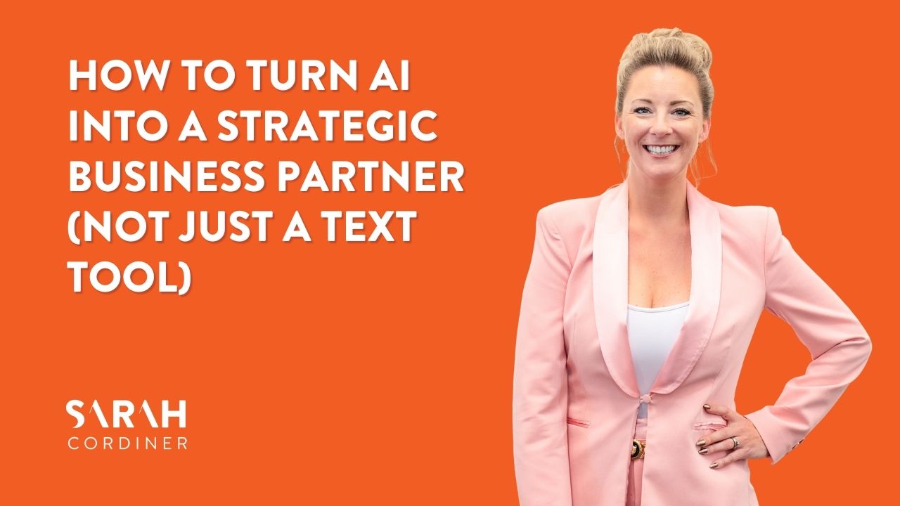 How to Turn AI Into a Strategic Business Partner (Not Just a Text Tool)