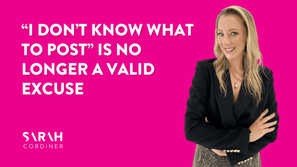 “I Don’t Know What to Post” Is No Longer a Valid Excuse