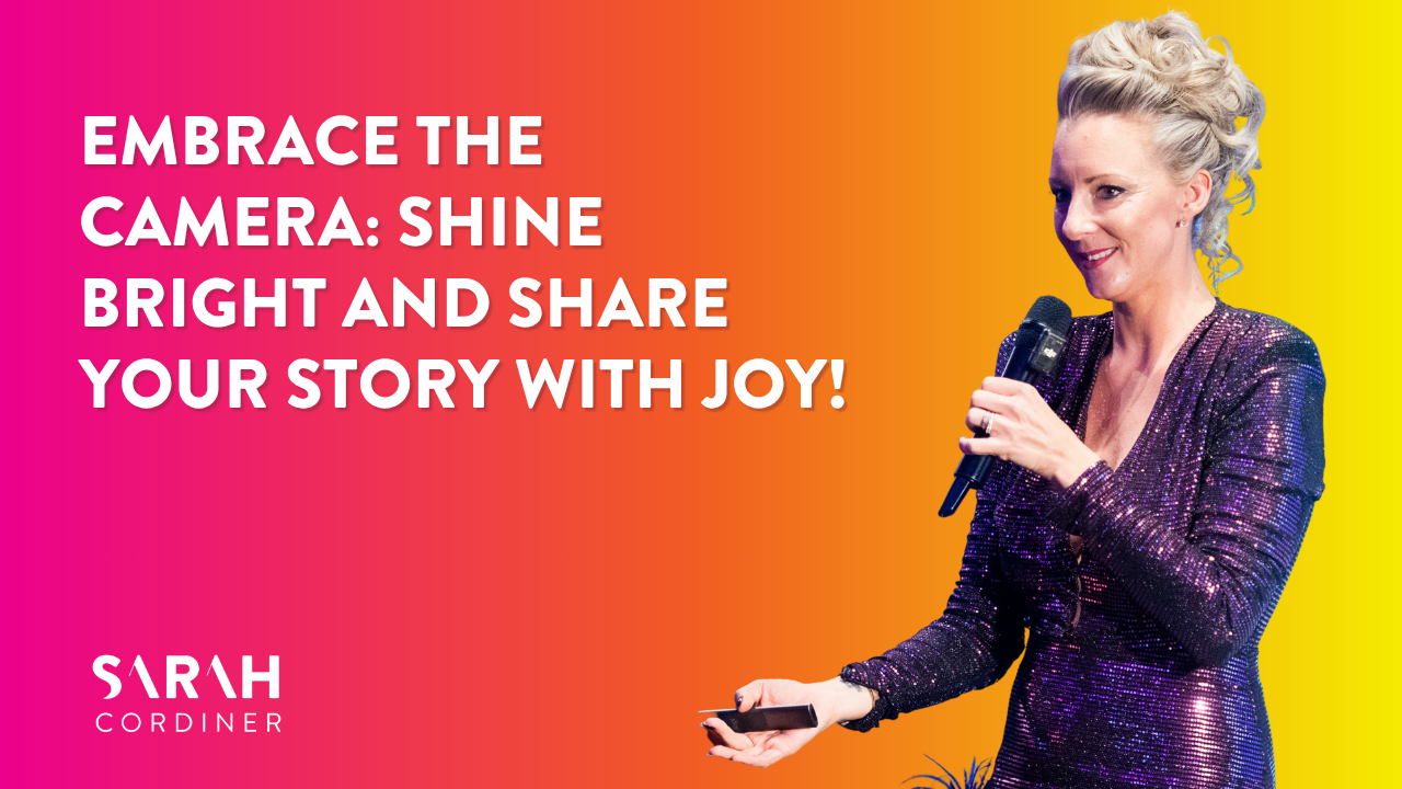 Embrace the Camera: Shine Bright and Share Your Story with Joy!