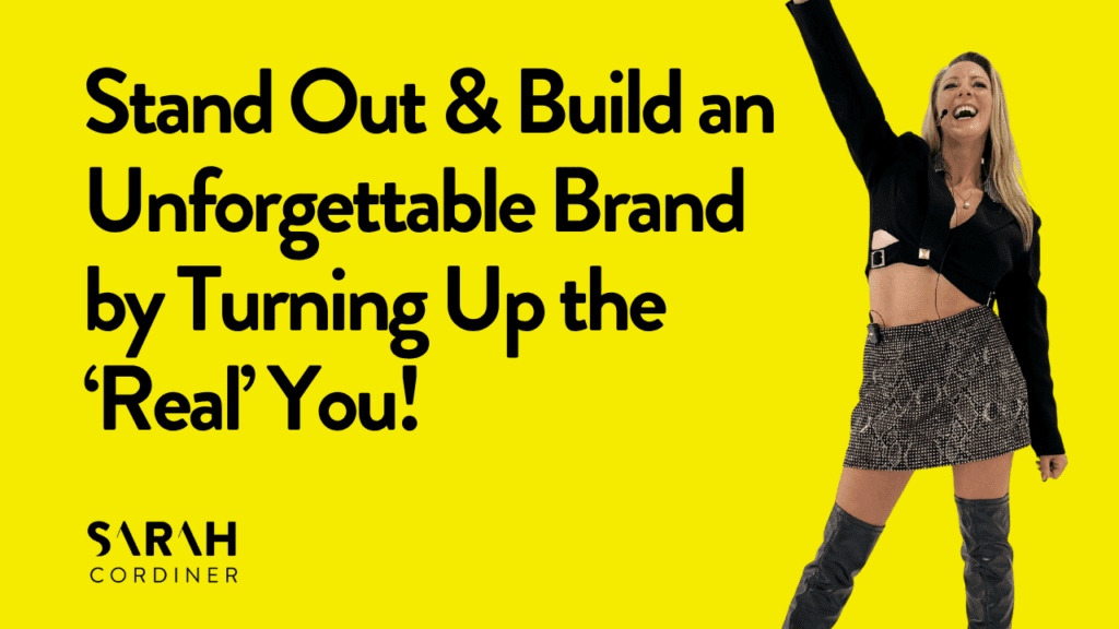 🐨 Stand Out & Build an Unforgettable Brand by Turning Up the ‘Real’ You!