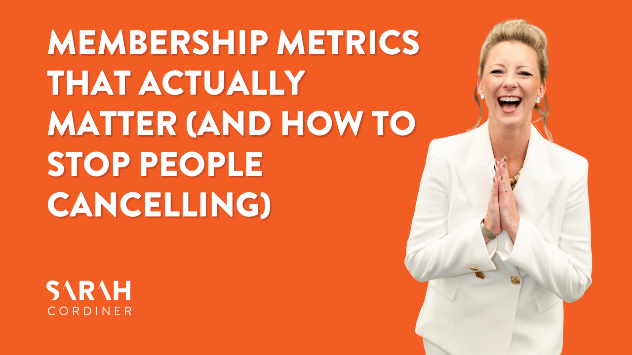 Membership Metrics That Actually Matter (and How to Stop People Cancelling)