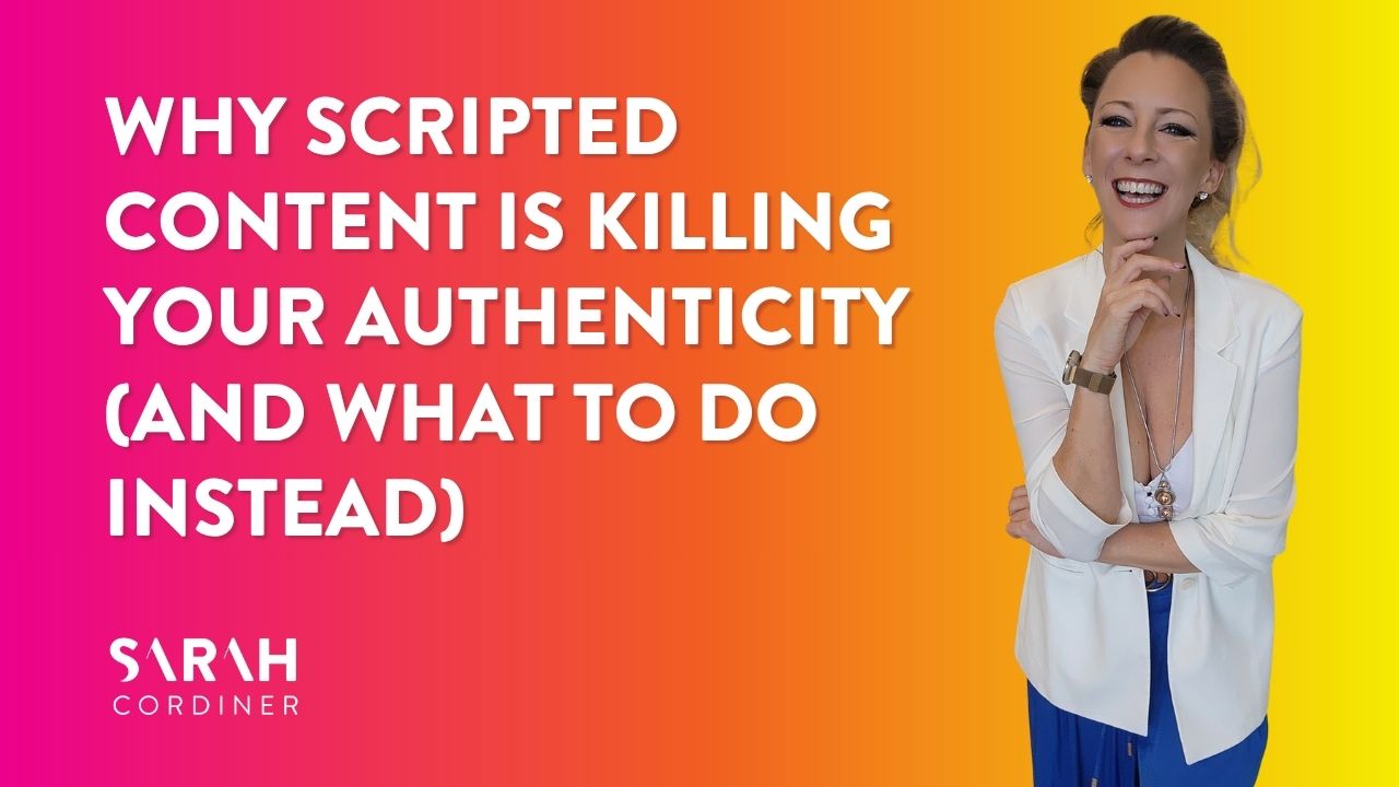 Why Scripted Content Is Killing Your Authenticity (and What to Do Instead)