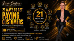 21 WAYS TO GET PAYING CUSTOMERS