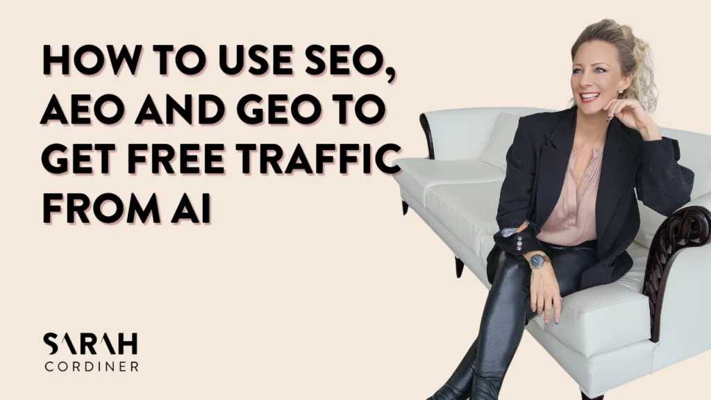 How To Use SEO, AEO and GEO To Get Free Traffic From AI