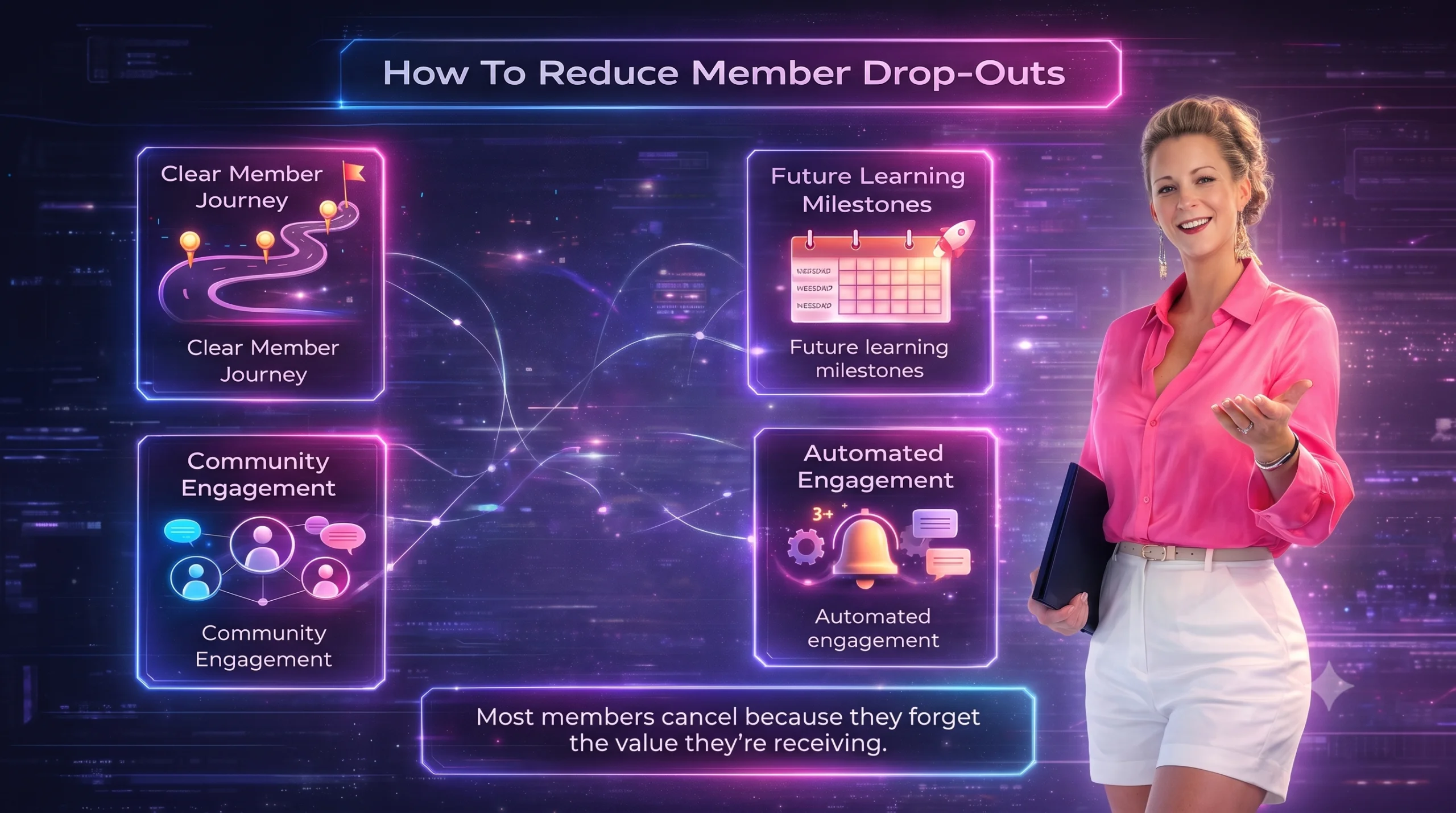 How to Reduce Membership Dropouts and Keep Members Engaged Long-Term