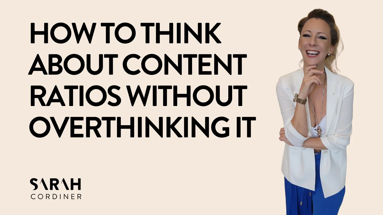 How to Think About Content Ratios Without Overthinking It