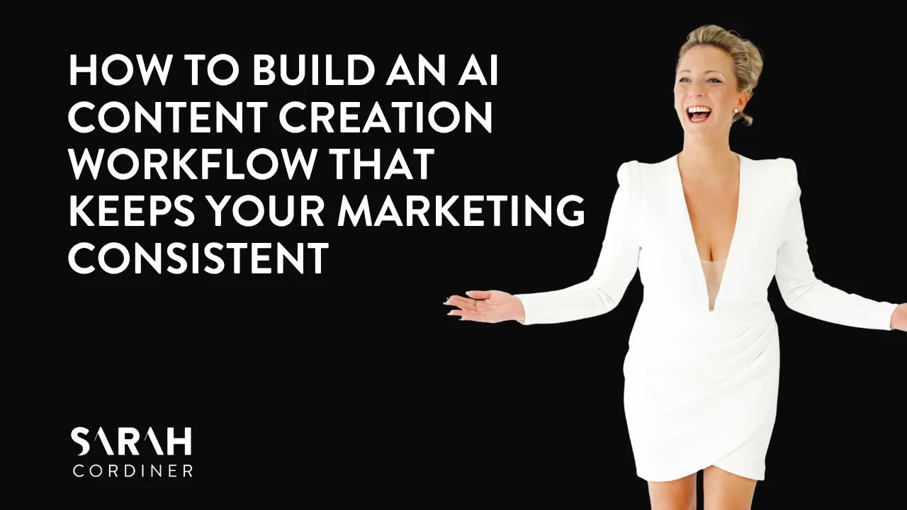 How to Build an AI Content Creation Workflow That Keeps Your Marketing Consistent