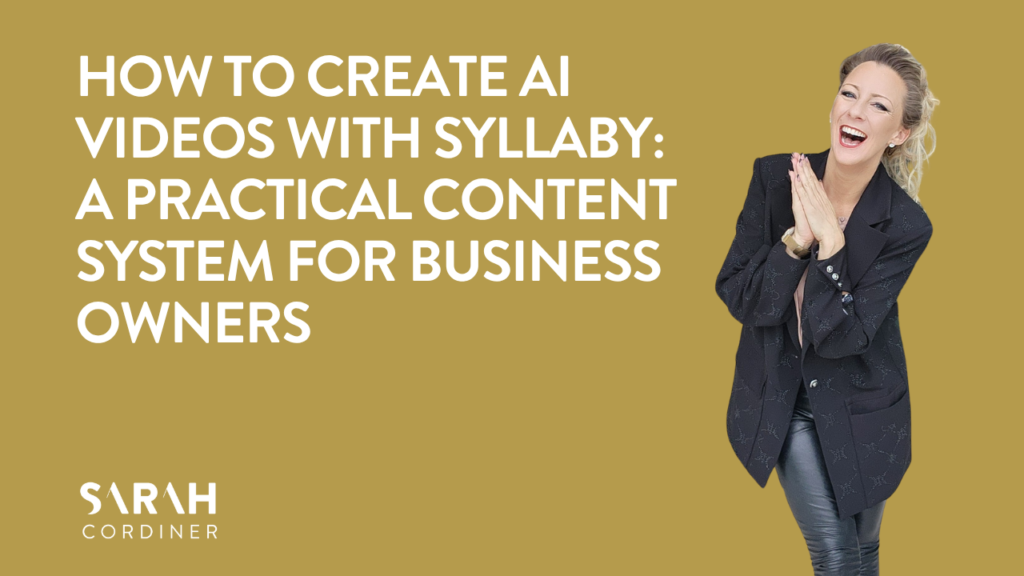 How to Create AI Videos With Syllaby: A Practical Content System for Business Owners