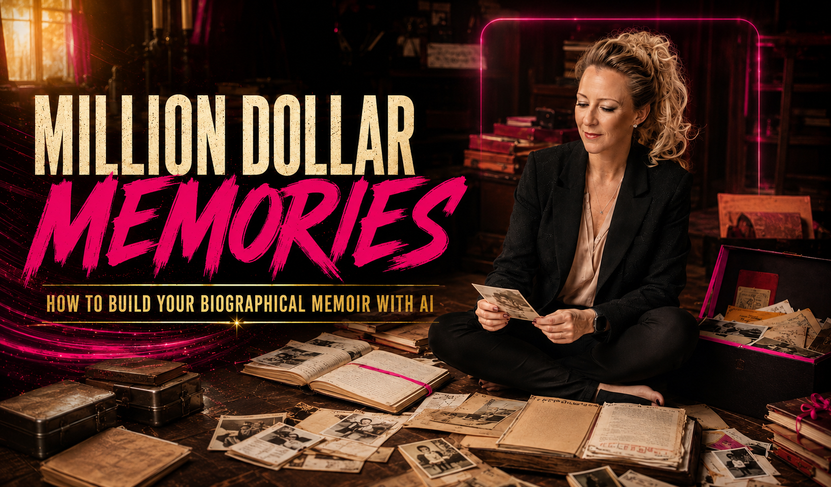 Million Dollar Memories: How To Build Your Biographical Memoir With AI - sarahcordiner.com