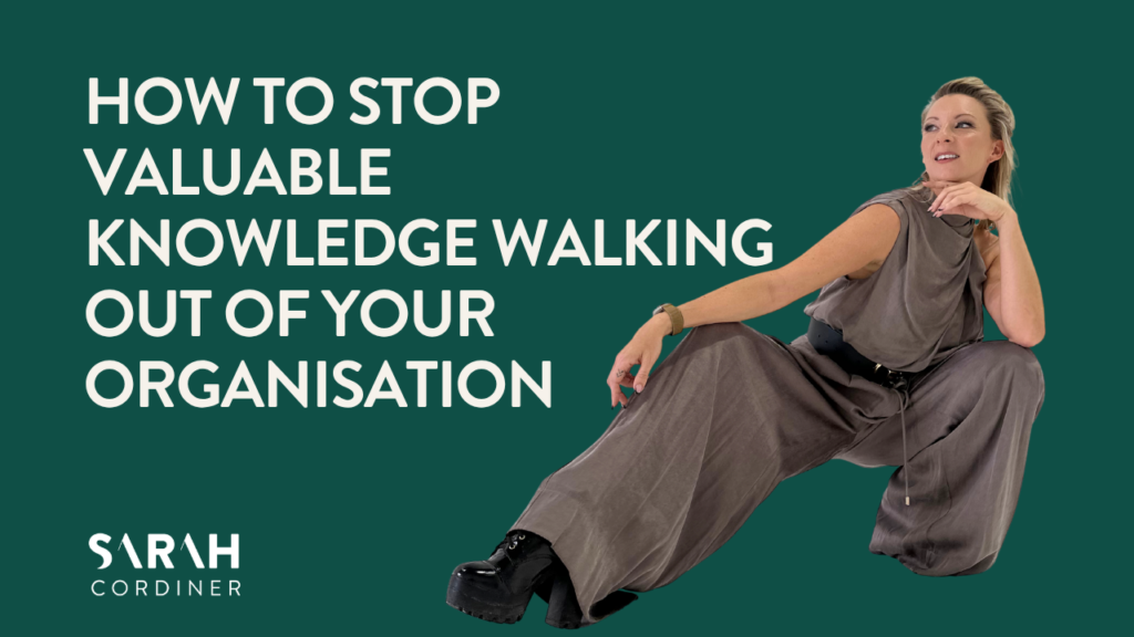 How to Stop Valuable Knowledge Walking Out of Your Organisation