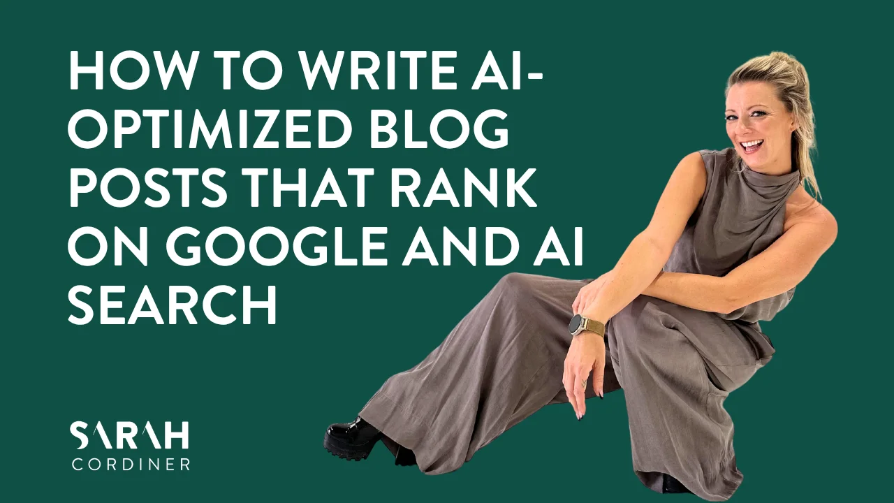 How to Write AI-Optimized Blog Posts That Rank on Google and AI Search
