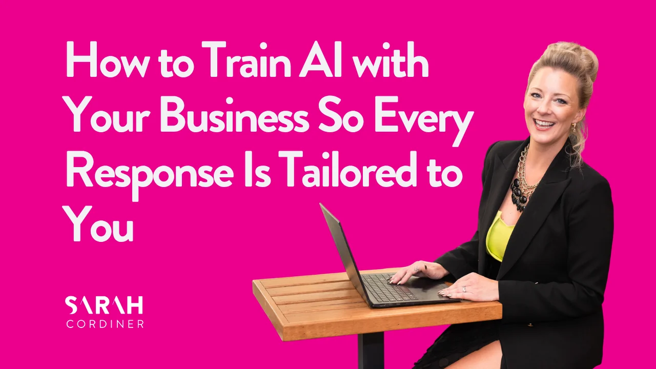 How to Train AI with Your Business So Every Response Is Tailored to You