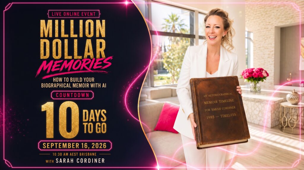 The countdown is in the final stretch! Just 10 days until we build your "Million Dollar Memories."