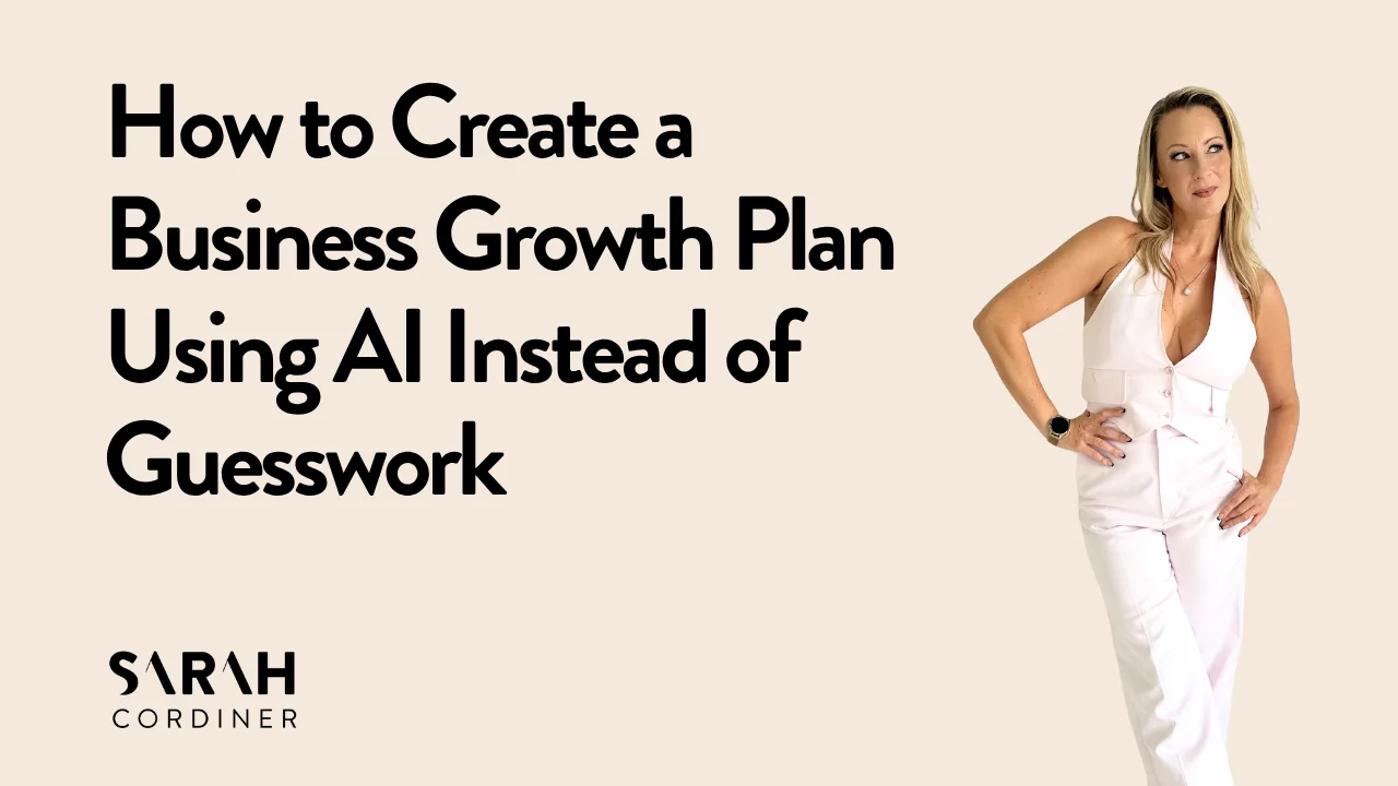 How to Create a Business Growth Plan Using AI Instead of Guesswork