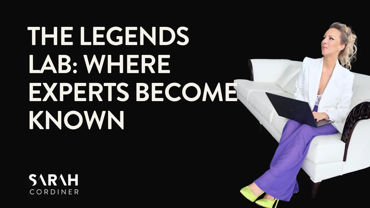 THE LEGENDS LAB: Where Experts Become Known