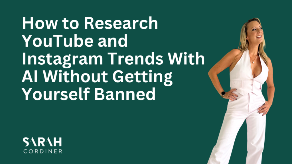 How to Research YouTube and Instagram Trends With AI Without Getting Yourself Banned