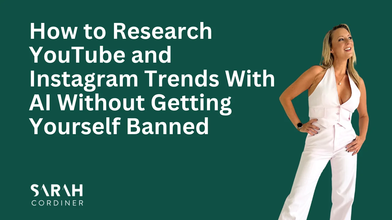 How to Research YouTube and Instagram Trends With AI Without Getting Yourself Banned
