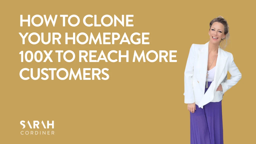 How to Clone Your Homepage 100x to Reach More Customers