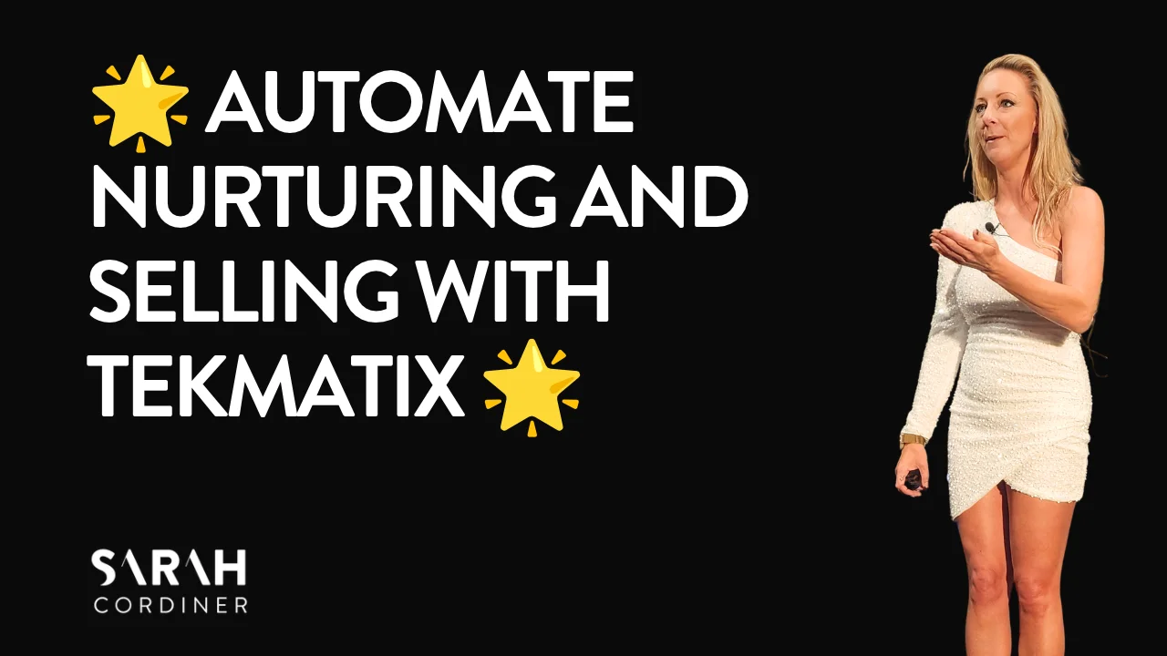 🌟 Automate Nurturing and Selling with Tekmatix 🌟